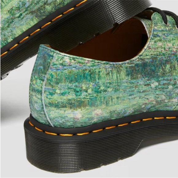 [dr martens x national gallery] NIB monet lily pond shoes - Picture 7 of 12